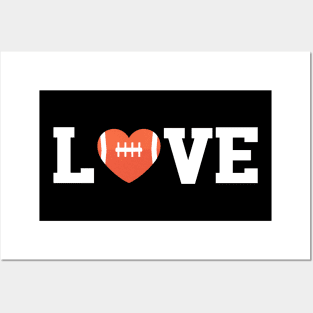 Football Love Posters and Art